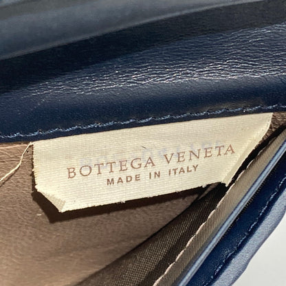 【中古品】【メンズ】 BOTTEGA VENETA ボッテガヴェネタ 長財布 200-260426-WA-09-iwa カラー：ネイビー 万代Net店