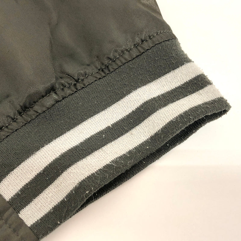 【現状渡し品】【メンズ】 鏡花水月 キョウカスイゲツ 3013-44 スカジャン 龍刺繍 ブルゾン 古着 145-260709-rs-07-fur サイズ：L カラー：カーキ/グレー 万代Net店