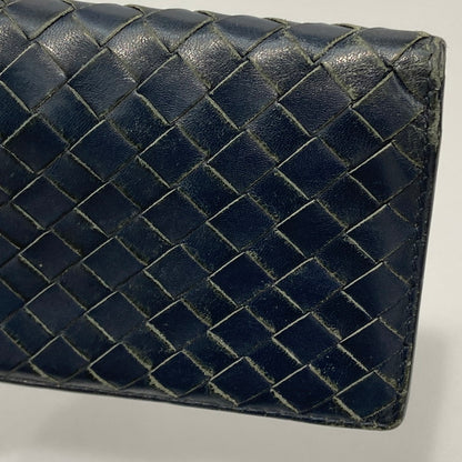 【中古品】【メンズ】 BOTTEGA VENETA ボッテガヴェネタ 長財布 200-260426-WA-09-iwa カラー：ネイビー 万代Net店