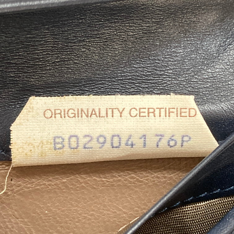 【中古品】【メンズ】 BOTTEGA VENETA ボッテガヴェネタ 長財布 200-260426-WA-09-iwa カラー：ネイビー 万代Net店