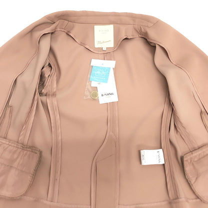 【中古美品】【レディース】 B:MING by BEAMS ビーミング バイ ビームス TAILORED JACKET テーラードジャケット アウター 169-260709-rs-08-fur サイズ：S カラー：ピンク 万代Net店