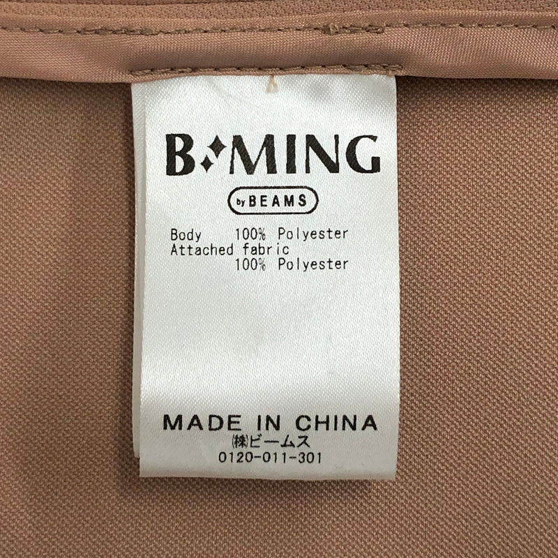 【中古美品】【レディース】 B:MING by BEAMS ビーミング バイ ビームス TAILORED JACKET テーラードジャケット アウター 169-260709-rs-08-fur サイズ：S カラー：ピンク 万代Net店