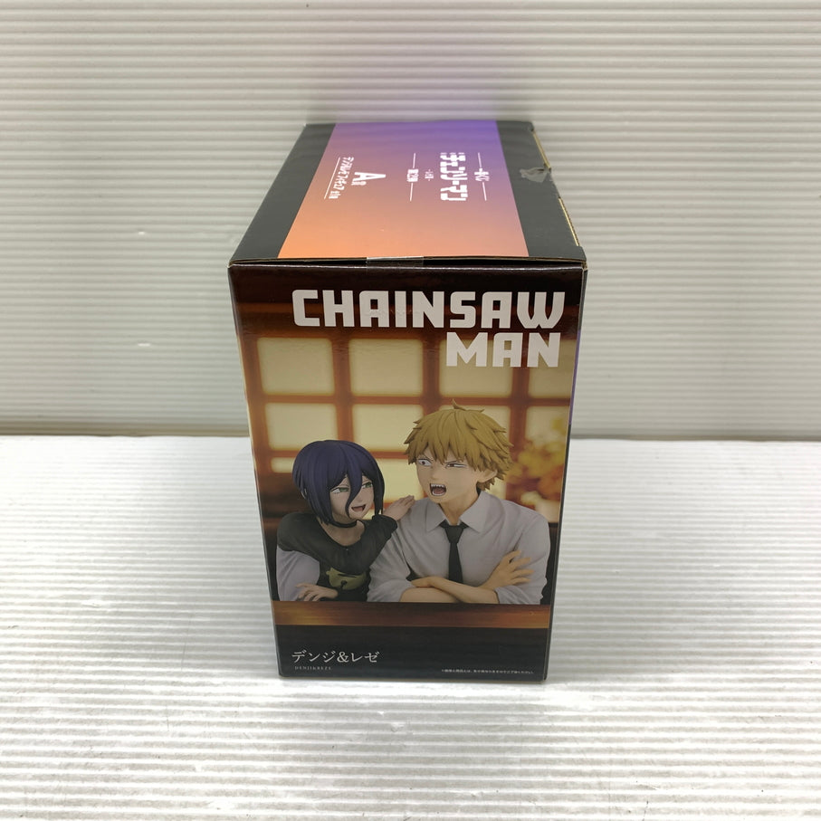 【中古品】 一番くじ 劇場版 チェンソーマン レゼ篇 第2弾 A賞 デンジ＆レゼ フィギュア バンダイ 箱あり 051-260929-YT-03-min 万代Net店