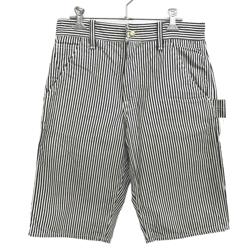 【中古品】【メンズ】 JOE MCCOY ジョーマッコイ 8HOUR UNION HALF PANTS LOT746 エイトアワーユニオン ハーフパンツ ヒッコリー ボトムス 古着 156-260709-rs-09-fur サイズ：28 カラー：ヒッコリー 万代Net店