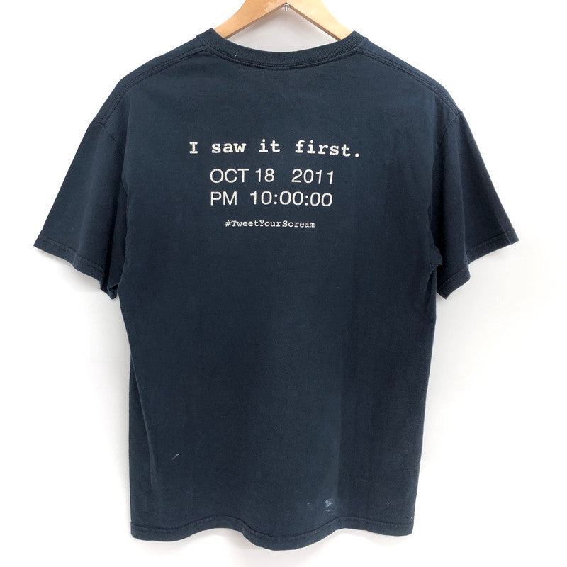 【現状渡し品】【メンズ】 GILDAN ギルダン "PARANORMAL ACTIVITY 3"SS TEE ムービー Tシャツ 半袖 トップス 古着 ヴィンテージ系 146-260422-rs-06-fur サイズ：M カラー：ネイビー 万代Net店