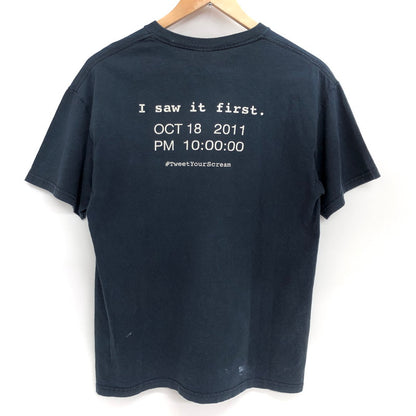 【現状渡し品】【メンズ】 GILDAN ギルダン "PARANORMAL ACTIVITY 3"SS TEE ムービー Tシャツ 半袖 トップス 古着 ヴィンテージ系 146-260422-rs-06-fur サイズ：M カラー：ネイビー 万代Net店