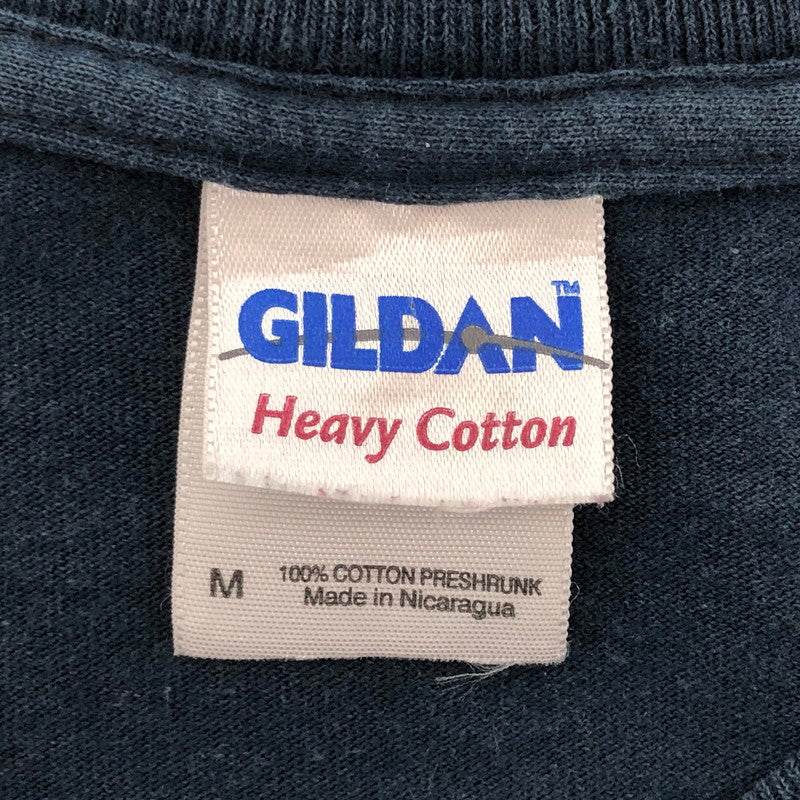 【現状渡し品】【メンズ】 GILDAN ギルダン "PARANORMAL ACTIVITY 3"SS TEE ムービー Tシャツ 半袖 トップス 古着 ヴィンテージ系 146-260422-rs-06-fur サイズ：M カラー：ネイビー 万代Net店