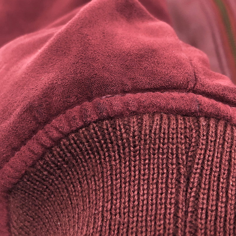 【現状渡し品】【メンズ】 PINK DOG ピンクドッグ JACKET ジャケット ブルゾン 刺繍 アウター ヴィンテージ系 146-250808-rs-01-fur サイズ：L カラー：ワインレッド系 万代Net店