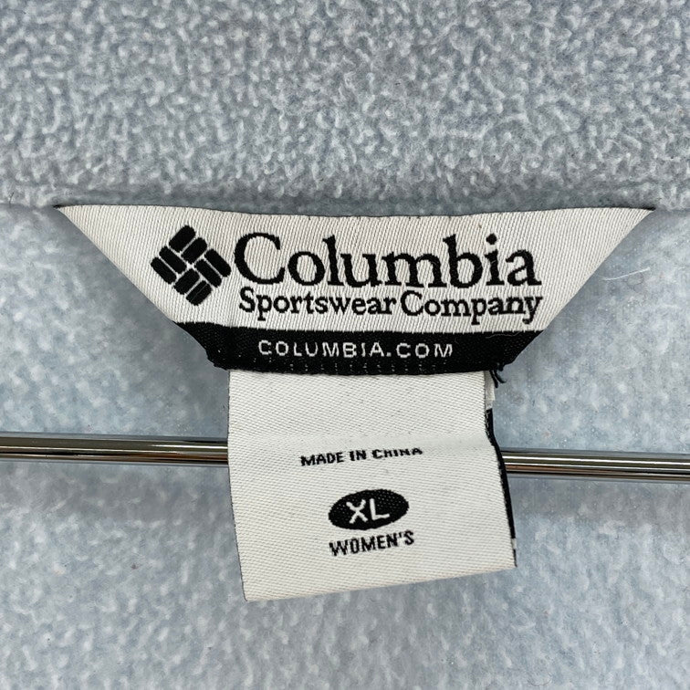 【中古品】【レディース】 Columbia コロンビア フリースジャケット 144-260110-WA-06-iwa サイズ：XL カラー：ライトブルー 万代Net店