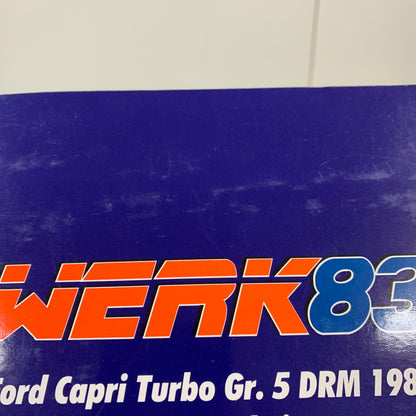 【中古品】 WERK83 FORD CAPRI TURBO GRUPPE 5 1/18 フォードカプリ ミニカー 061-260624-AS-1-min 万代Net店