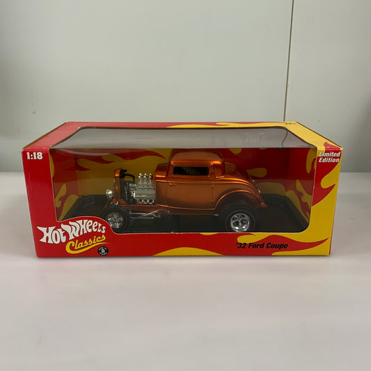 【現状渡し品】 Hot WHeeLS CLASSICS ホットウィール クラシック 1：18 32 Ford Coupe フォードクーペ ミニカー 061-260624-AS-2-min 万代Net店