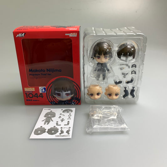 【中古品】 ねんどろいど 1044 ペルソナ5 the Animation 新島真 怪盗服Ver. (再販) フィギュア ゲーム アニメ 052-251127-AS-7-min 万代Net店
