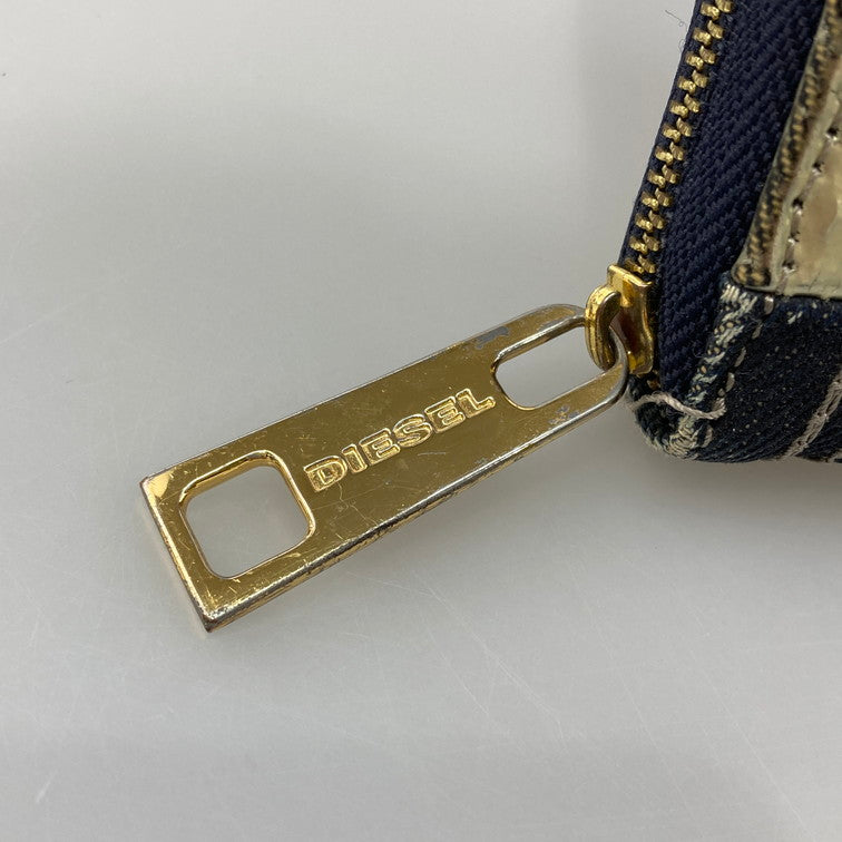 【現状渡し品】【メンズ】 DIESEL ディーゼル ラウンドファスナーウォレット 201-260427-WA-01-iwa 万代Net店