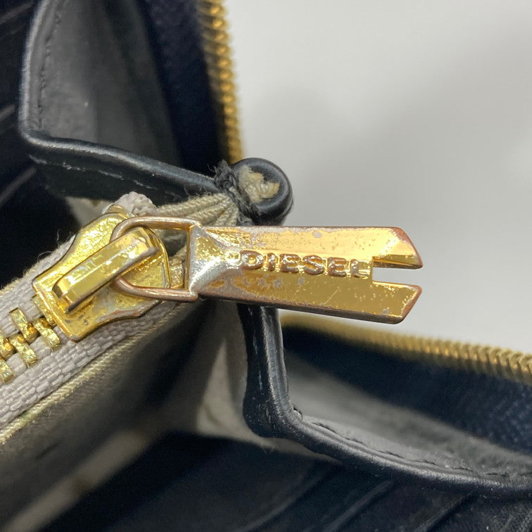【現状渡し品】【メンズ】 DIESEL ディーゼル ラウンドファスナーウォレット 201-260427-WA-01-iwa 万代Net店
