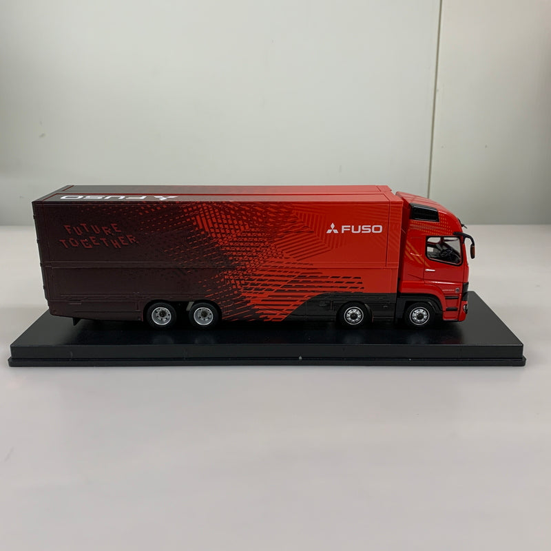【中古品】 三菱ふそう スーパーグレート ダイキャスト 24年モデル 1 43スケール トラック ミニカー 061-260624-AS-3-min 万代Net店