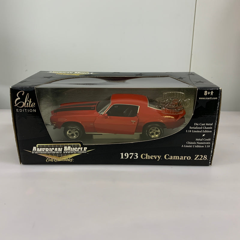【現状渡し品】 American Muscle 1973 Chevy Camaro Z28 シボレー カマロ マッスルカー ミニカー 061-260624-AS-4-min 万代Net店