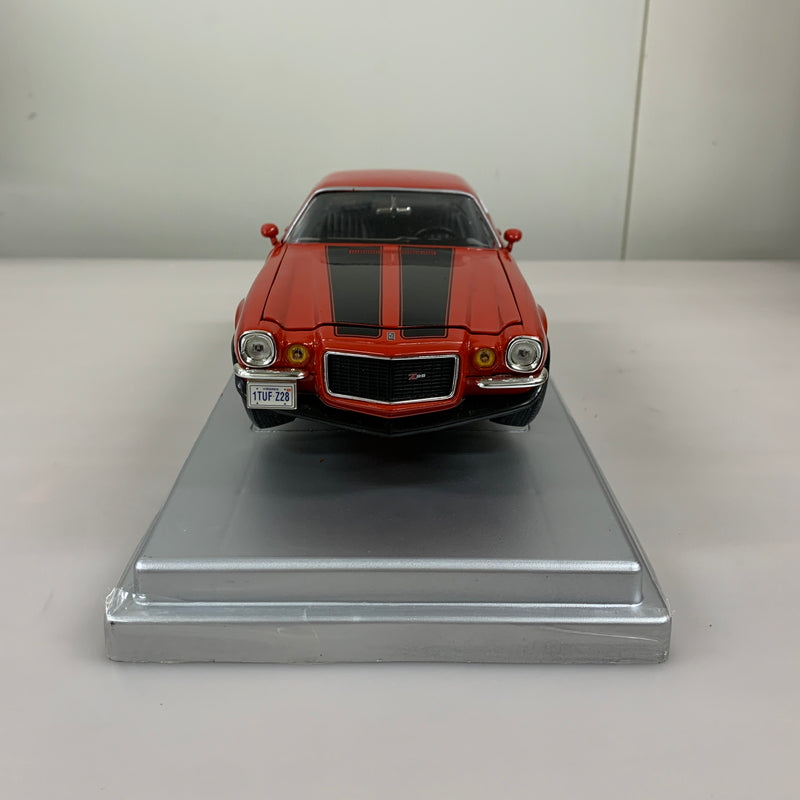 【現状渡し品】 American Muscle 1973 Chevy Camaro Z28 シボレー カマロ マッスルカー ミニカー 061-260624-AS-4-min 万代Net店