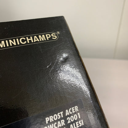 【中古品】 MINICHAMPS ミニチャンプス PROST ACER SHOWCAR 2001 J.ALESI レーシングカー ミニカー 061-260624-AS-5-min 万代Net店