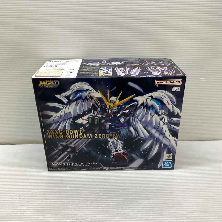 【現状渡し品】 MGSD ウイングガンダムゼロ EW エンドレスワルツ ガンプラ 未組立 箱あり バンダイ 058-260929-YT-08-min 万代Net店
