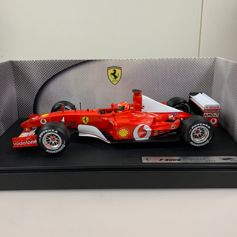 【中古品】 Hot Wheels Racing ホットウィール レーシング F-2002 vodafone #1 レーシングカー ミニカー 061-260624-AS-6-min 万代Net店