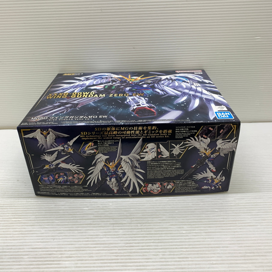 【現状渡し品】 MGSD ウイングガンダムゼロ EW エンドレスワルツ ガンプラ 未組立 箱あり バンダイ 058-260929-YT-08-min 万代Net店