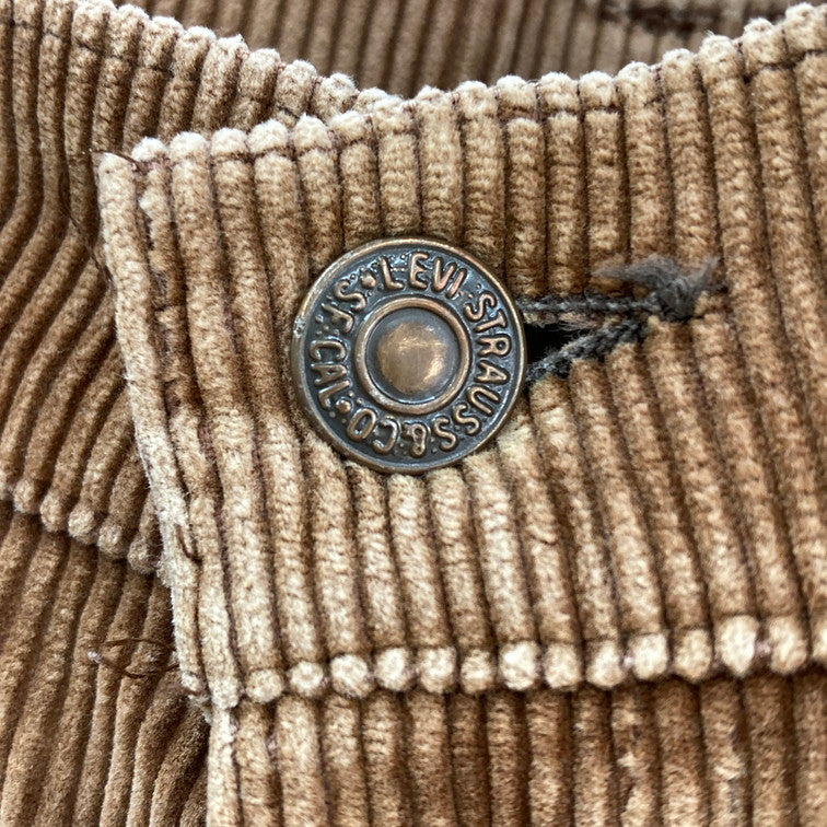 【中古品】【メンズ】 Levi's リーバイス コーデュロイパンツ 156-260111-WA-02-iwa カラー：ライトブラウン系 万代Net店
