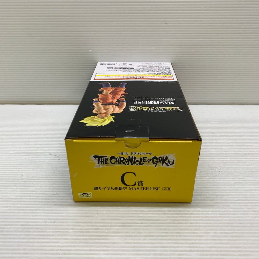 【中古品】 一番くじ ドラゴンボール THE CHRONICLE OF GOKU C賞 超サイヤ人孫悟空 MASTERLISE フィギュア バンダイ 箱あり 050-260929-YT-09-min 万代Net店