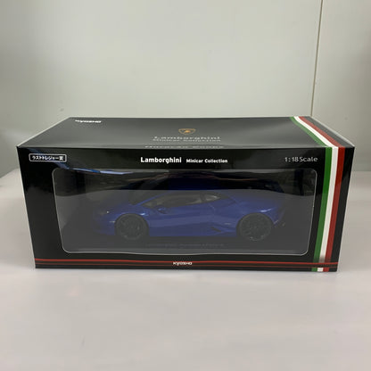 【中古品】 京商くじ ラストトレジャー賞 1/18 ランボルギーニ ウラカンクーペ ミニカー 061-260624-AS-8-min 万代Net店