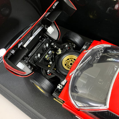 【現状渡し品】 KYOSHO 京商 1/18 Lamborghini Miura P400 SV 赤 ランボルギーニ ミニカー 061-260624-AS-9-min 万代Net店