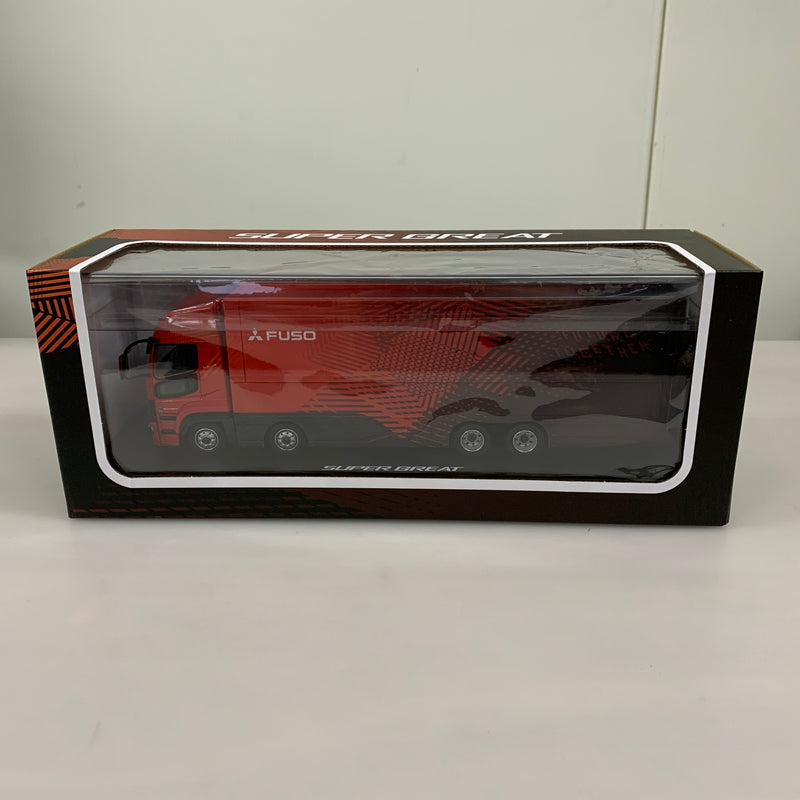 【中古品】 三菱ふそう スーパーグレート ダイキャスト 24年モデル 1 43スケール トラック ミニカー 061-260624-AS-10-min 万代Net店