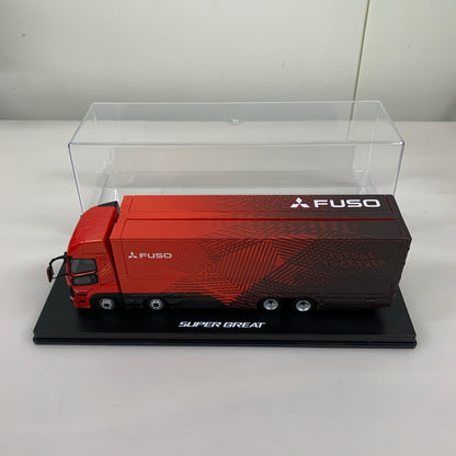 【中古品】 三菱ふそう スーパーグレート ダイキャスト 24年モデル 1 43スケール トラック ミニカー 061-260624-AS-10-min 万代Net店