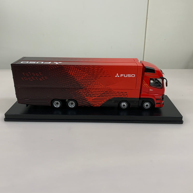 【中古品】 三菱ふそう スーパーグレート ダイキャスト 24年モデル 1 43スケール トラック ミニカー 061-260624-AS-10-min 万代Net店