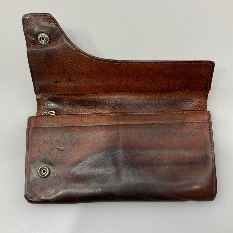【現状渡し品】【メンズ】 GARNI ガルニ LEATHER LONG WALLET レザー 201-260427-WA-05-iwa 万代Net店