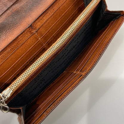 【現状渡し品】【メンズ】 GARNI ガルニ LEATHER LONG WALLET レザー 201-260427-WA-05-iwa 万代Net店