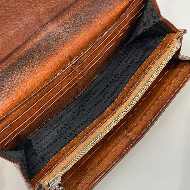 【現状渡し品】【メンズ】 GARNI ガルニ LEATHER LONG WALLET レザー 201-260427-WA-05-iwa 万代Net店