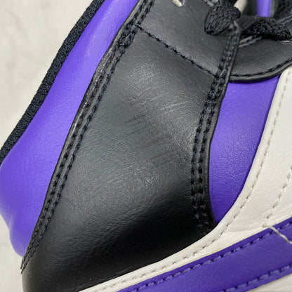 【中古品】【メンズ】 NIKE ナイキ 554724-095 AIR JORDAN 1 MID エア ジョーダン ワン ミッド スニーカー シューズ 靴 160-260421-cs-02-izu サイズ：27.0cm カラー：BLACK/DARK IRIS-WHITE 万代Net店
