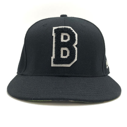 【中古品】【メンズ/レディース】 A BATHING APE アベイシングエイプ × NEW ERA BAPE NEW ERA 9FIFTY CAP キャップ 帽子 アクセサリー 185-260129-rs-02-fur サイズ：F カラー：ブラック 万代Net店