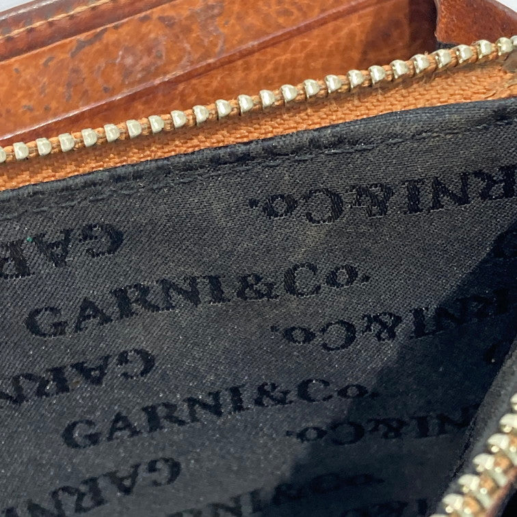 【現状渡し品】【メンズ】 GARNI ガルニ LEATHER LONG WALLET レザー 201-260427-WA-05-iwa 万代Net店