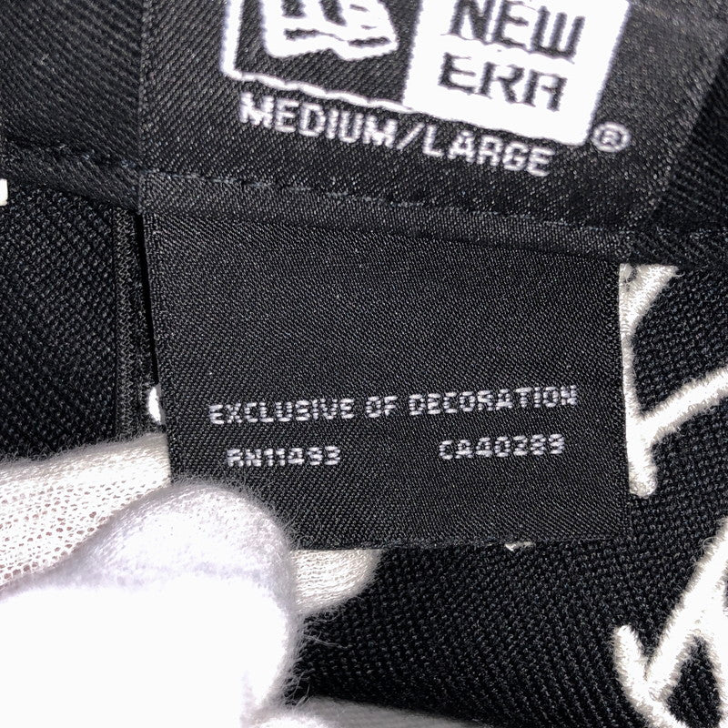 【中古品】【メンズ/レディース】 A BATHING APE アベイシングエイプ × NEW ERA BAPE NEW ERA 9FIFTY CAP キャップ 帽子 アクセサリー 185-260129-rs-02-fur サイズ：F カラー：ブラック 万代Net店