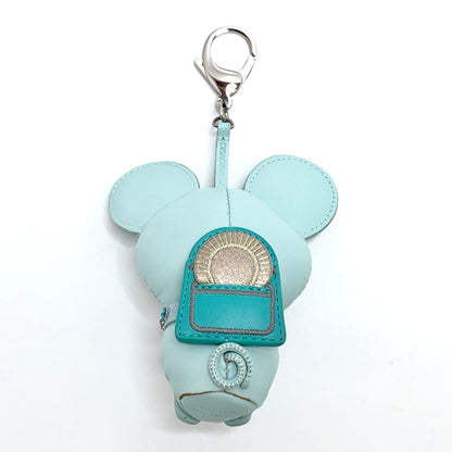 【中古品】【レディース】 SWAROVSKI スワロフスキー GIP GIP 5494436 ギップギップ バッグチャーム キーホルダー ネズミ 子年 マスコット 208-261005-rs-05-fur カラー：ミントグリーン系 万代Net店