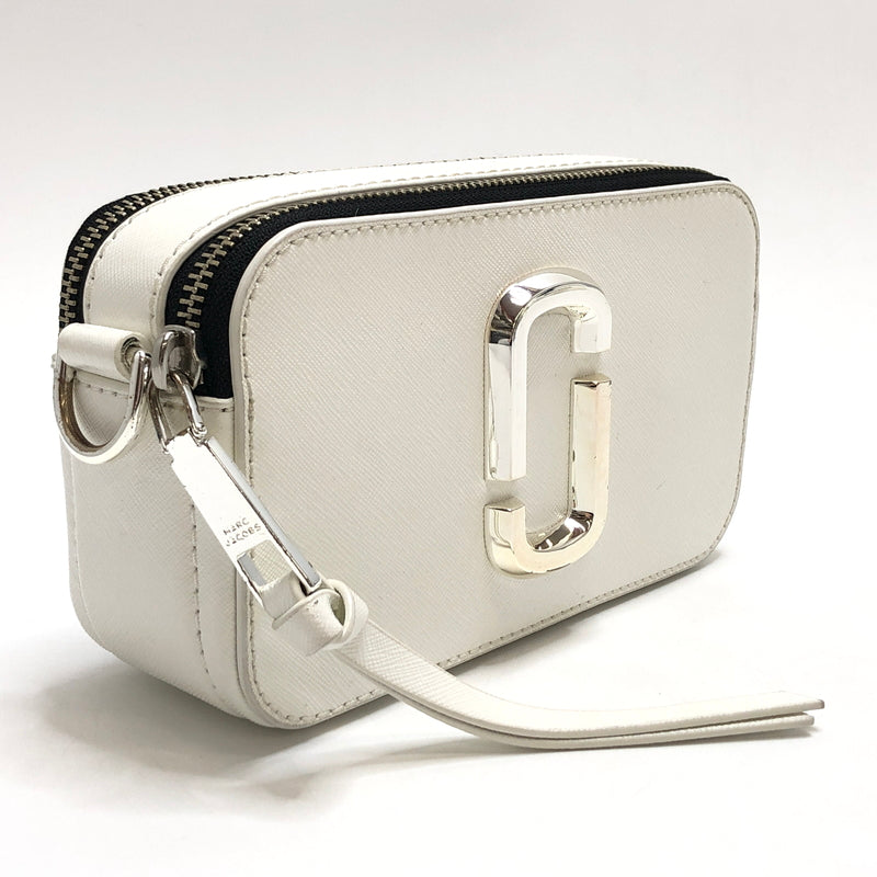 【中古品】【レディース】 MARC JACOBS マークジェイコブス THE SNAPSHOT M0014867 ザ スナップショット ショルダーバッグ 鞄 188-261005-rs-06-fur カラー：ホワイト 万代Net店