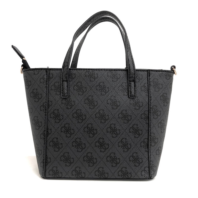 【中古品】【レディース】 Guess ゲス 2WAY BAG JB745677 ショルダーバッグ ハンドバッグ 総柄 鞄 188-250507-rs-04-fur カラー：ブラック系 万代Net店