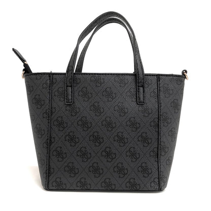 【中古品】【レディース】 Guess ゲス 2WAY BAG JB745677 ショルダーバッグ ハンドバッグ 総柄 鞄 188-250507-rs-04-fur カラー：ブラック系 万代Net店