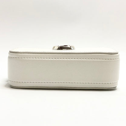 【中古品】【レディース】 MARC JACOBS マークジェイコブス THE SNAPSHOT M0014867 ザ スナップショット ショルダーバッグ 鞄 188-261005-rs-06-fur カラー：ホワイト 万代Net店