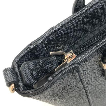 【中古品】【レディース】 Guess ゲス 2WAY BAG JB745677 ショルダーバッグ ハンドバッグ 総柄 鞄 188-250507-rs-04-fur カラー：ブラック系 万代Net店