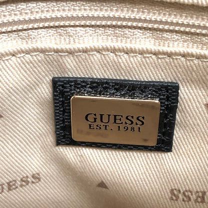 【中古品】【レディース】 Guess ゲス 2WAY BAG JB745677 ショルダーバッグ ハンドバッグ 総柄 鞄 188-250507-rs-04-fur カラー：ブラック系 万代Net店
