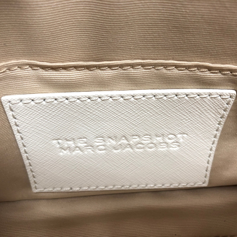 【中古品】【レディース】 MARC JACOBS マークジェイコブス THE SNAPSHOT M0014867 ザ スナップショット ショルダーバッグ 鞄 188-261005-rs-06-fur カラー：ホワイト 万代Net店