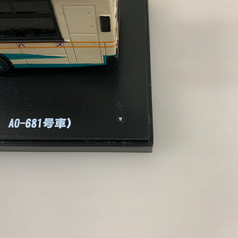 【中古品】 西武バス ノンステップ路線バス AO681号車 コールドキャスト製 塗装済み ミニカー 061-260624-AS-15-min 万代Net店