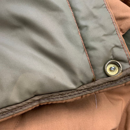 【中古品】【メンズ】 BRANDON COLORADO USA製 DOWN VEST ダウン ベスト アウター 146-260816-kh-04-izu サイズ：S カラー：ブラウン×ベージュ 万代Net店