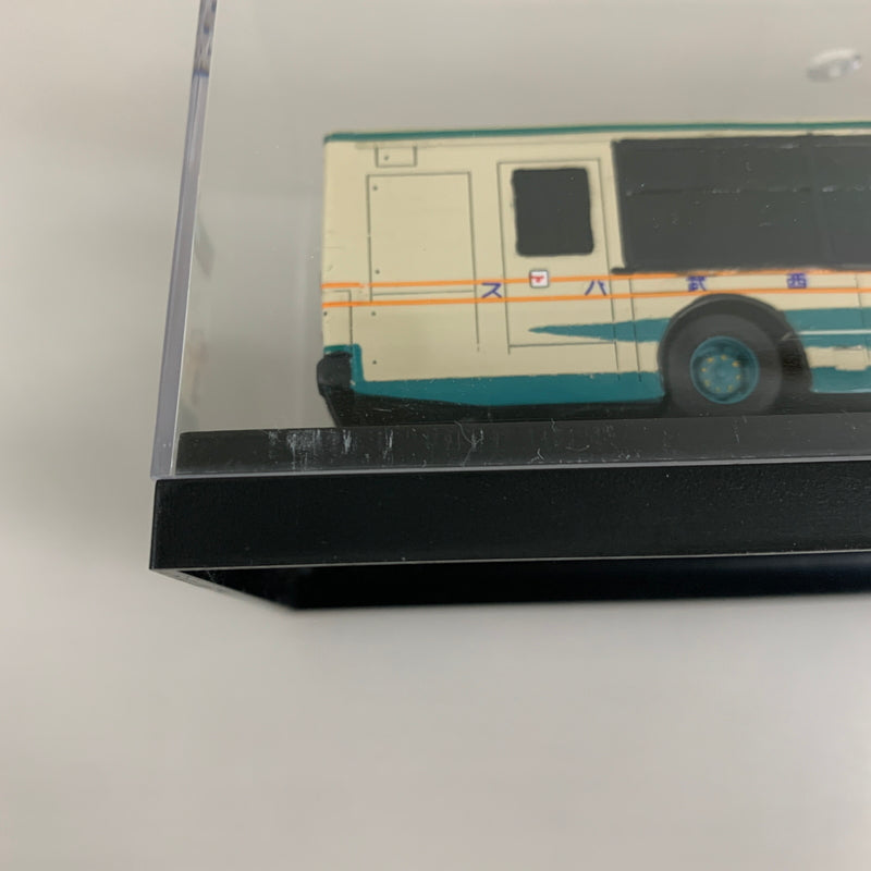 【中古品】 西武バス ノンステップ路線バス AO681号車 コールドキャスト製 塗装済み ミニカー 061-260624-AS-15-min 万代Net店